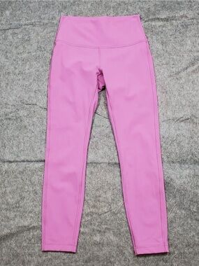 Lululemon Wunder Under High-Rise Tight Size 6 Full-On Luxtreme Magenta Glow 25"